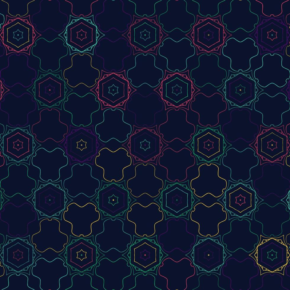 abstract seamless pattern with lines vector