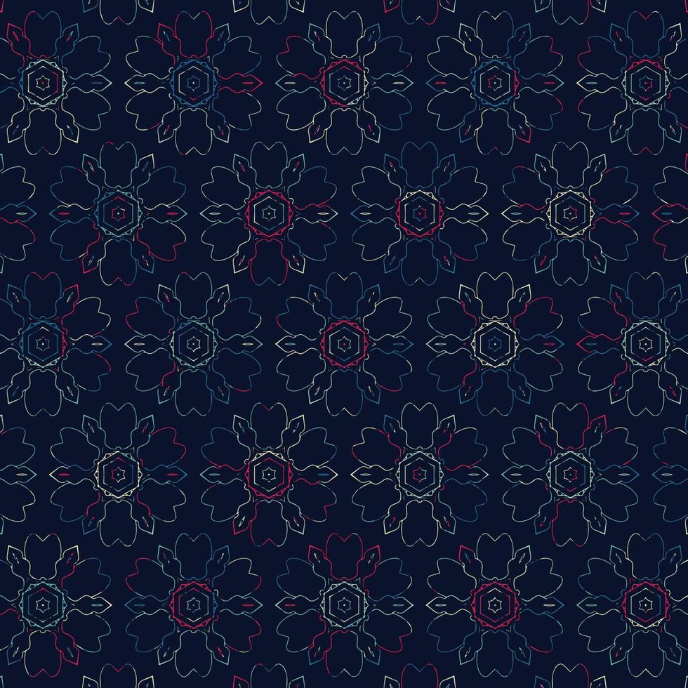 abstract seamless pattern with lines vector