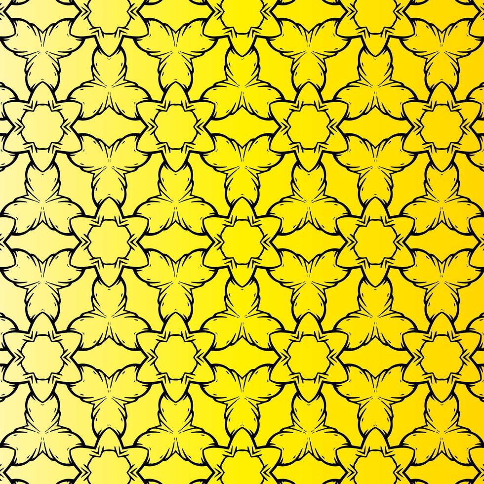 patrón abstracto de la vendimia vector