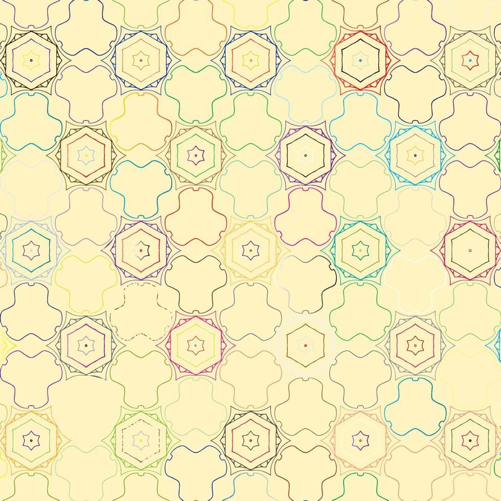abstract vintage pattern vector