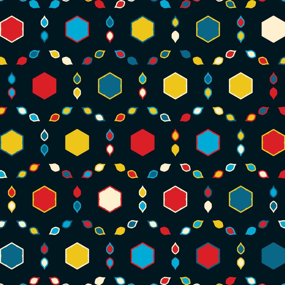 abstract seamless pattern with lines vector