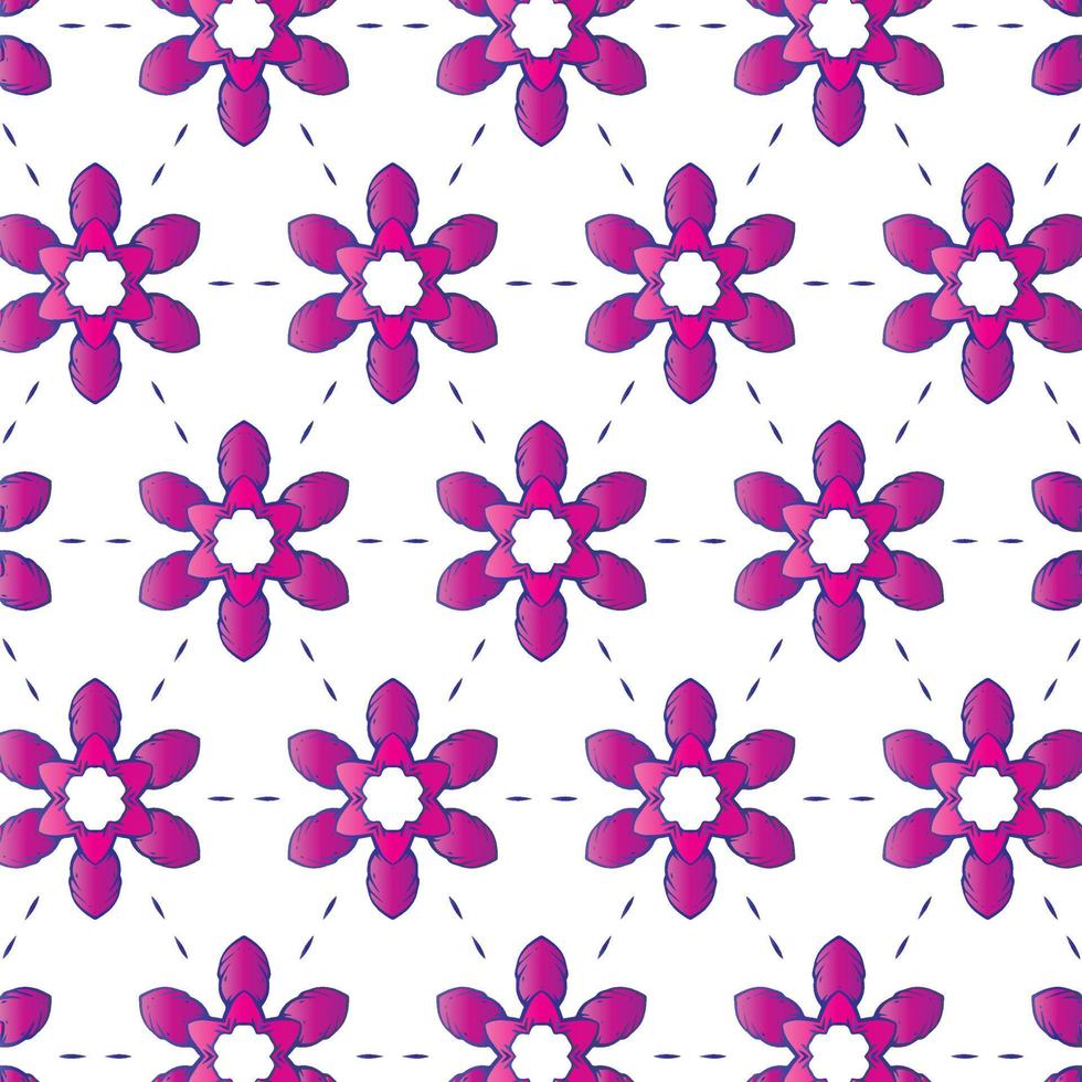 abstract floral pattern vector