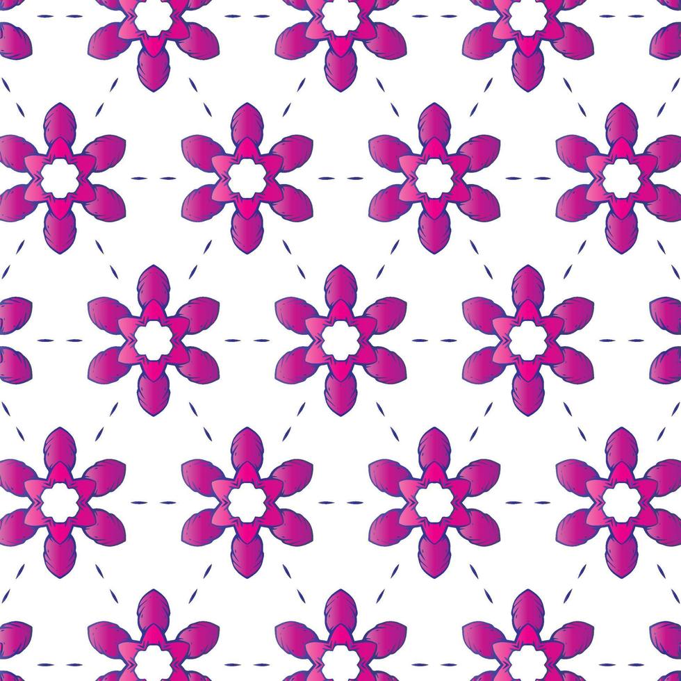 patrón floral abstracto vector