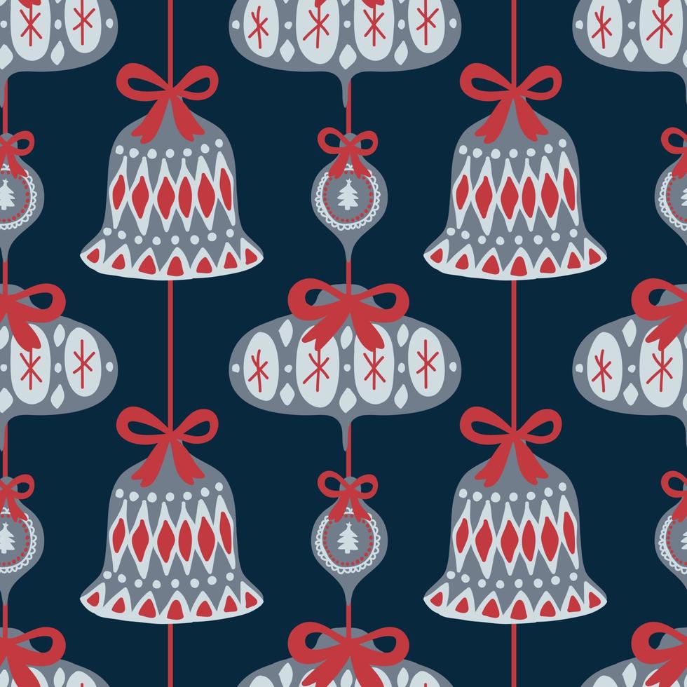 christmas decorative items for christmas design vector