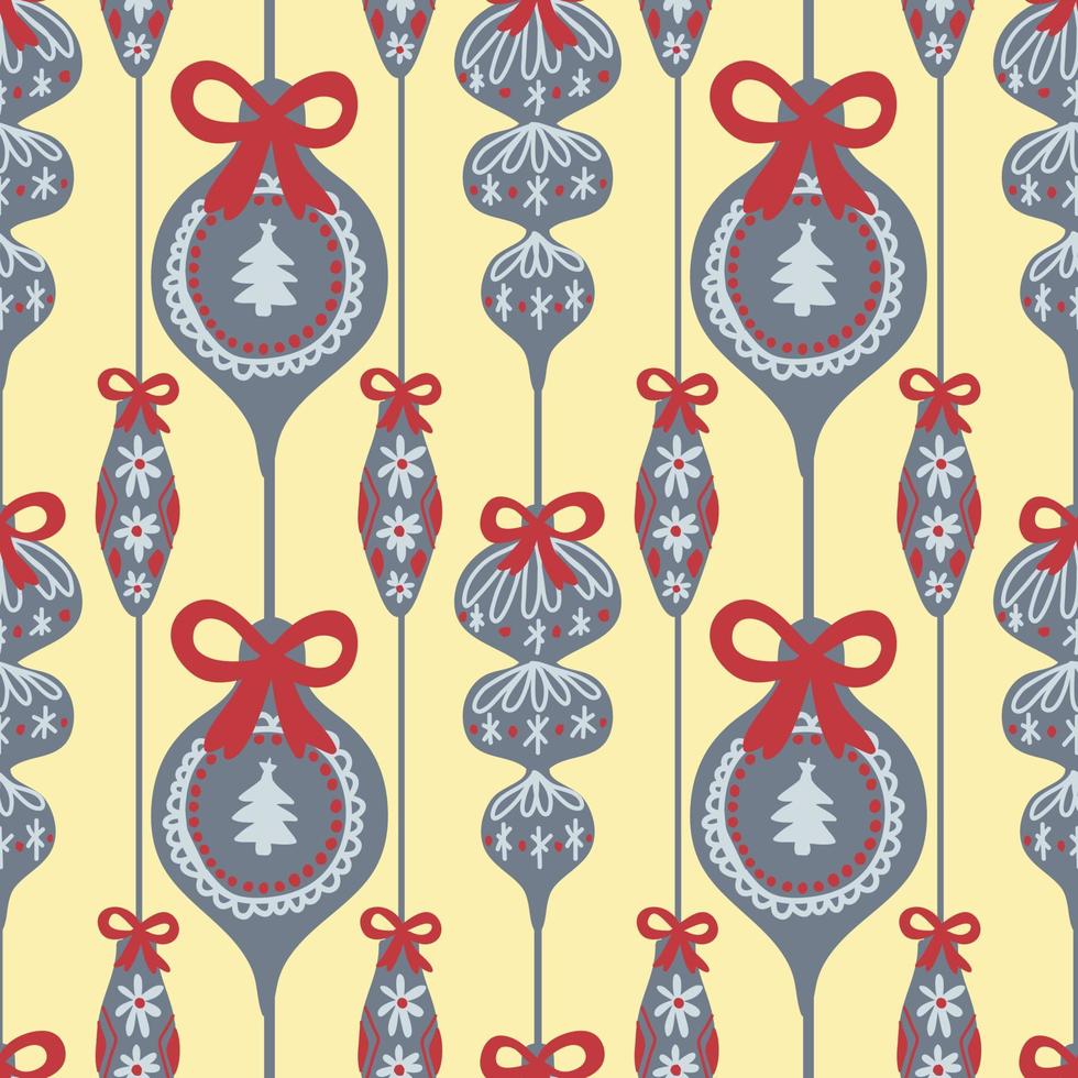 christmas bell decorative items for christmas design vector