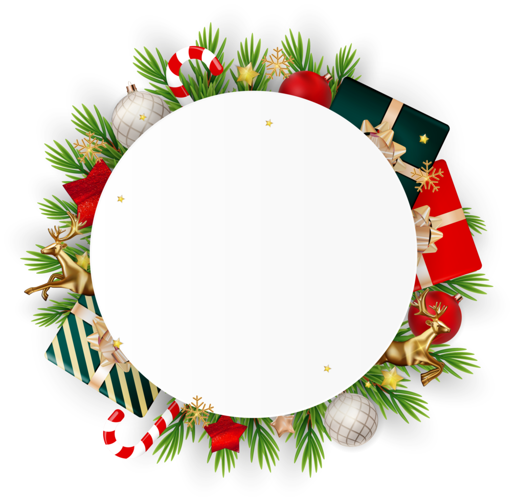 Christmas Empty Wreath png