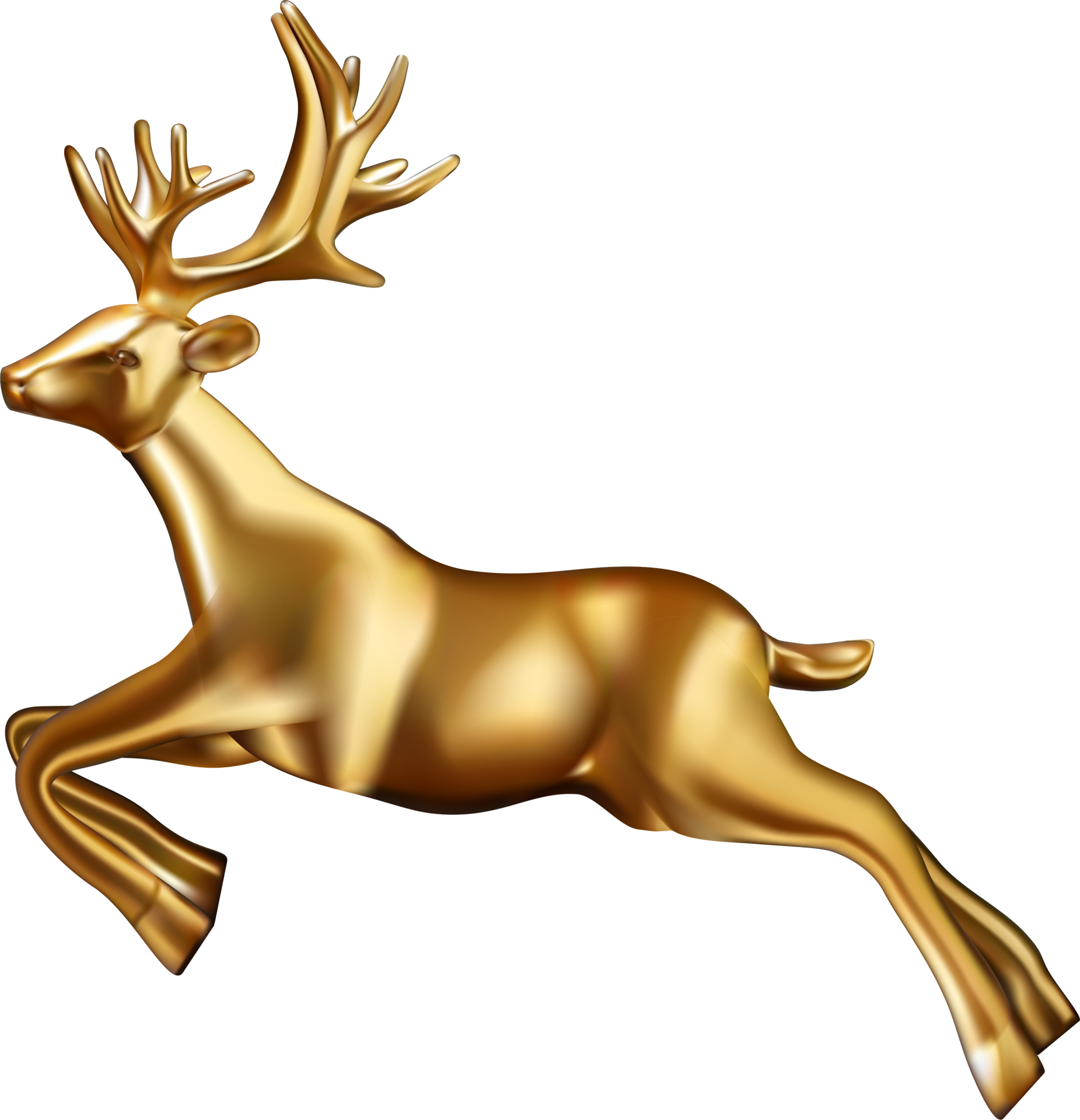 Ciervo De Navidad PNG Free Images with Transparent Background - (1.234