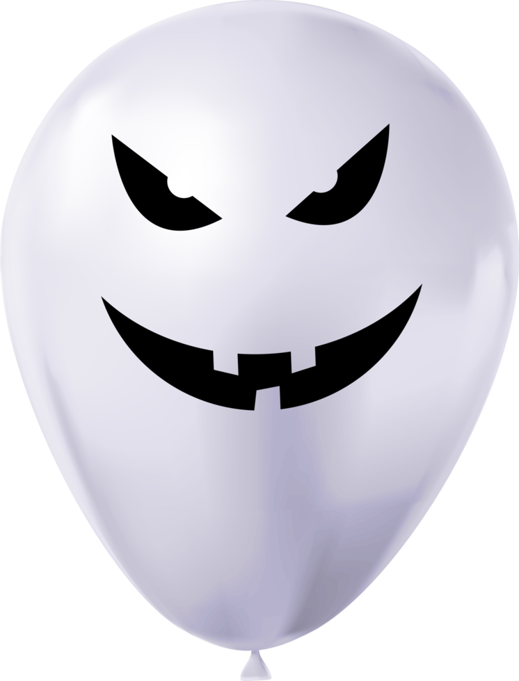 lustiger ballon für halloween isoliert png