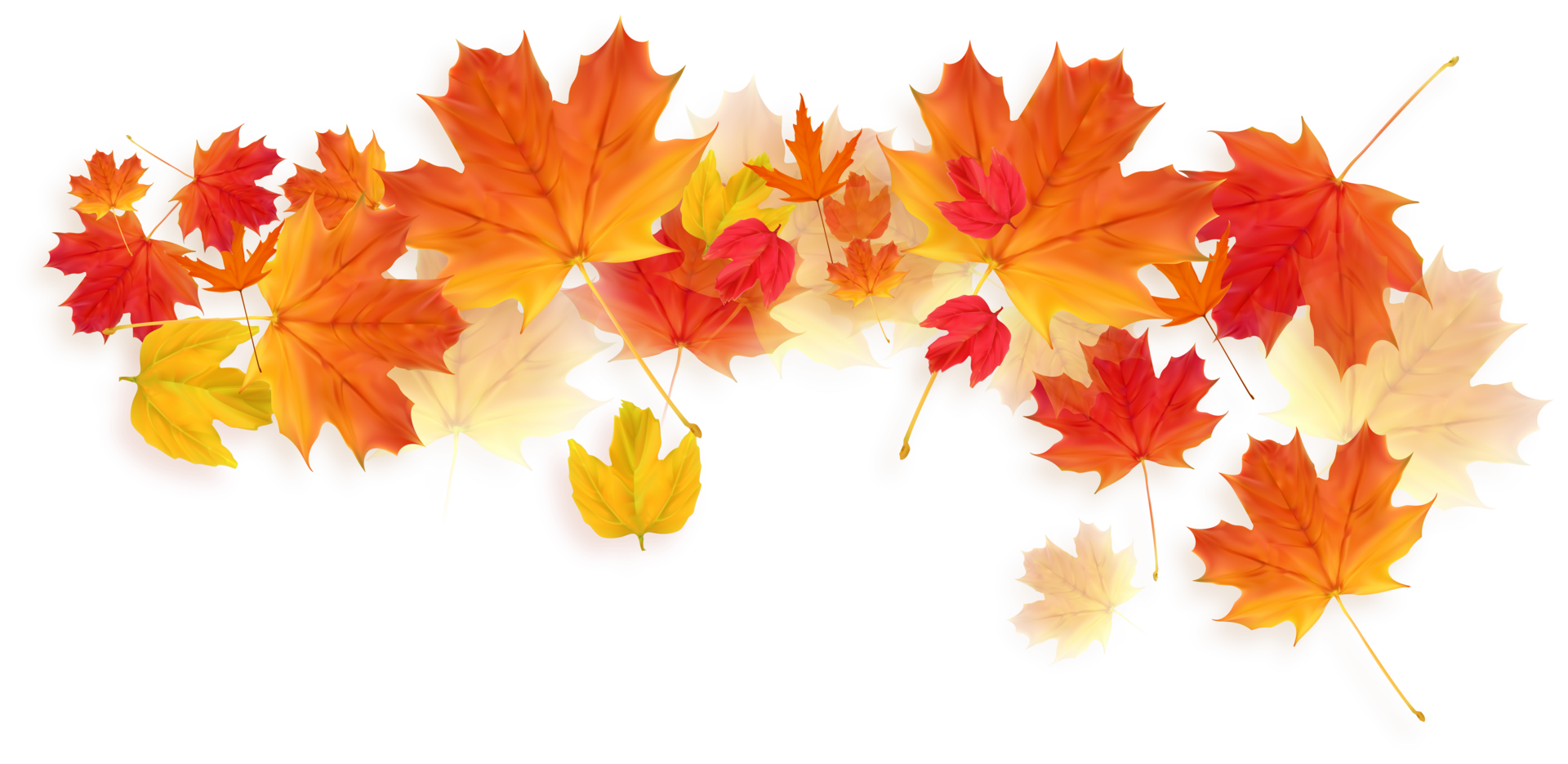 Autumn Falling Leaves 11016125 PNG