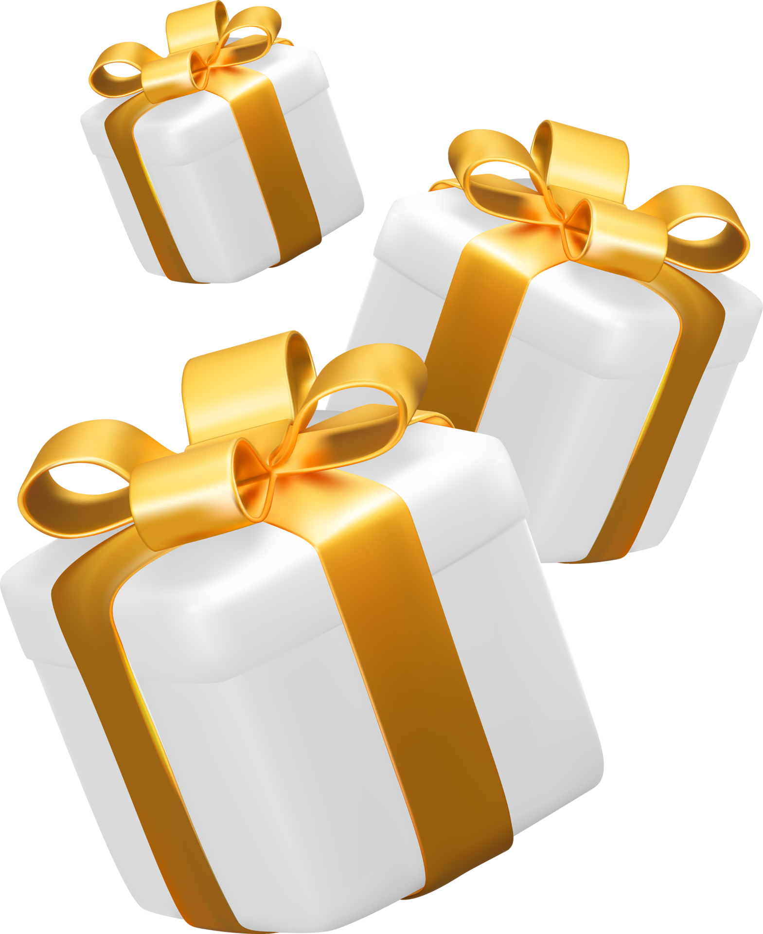 Realistic 3d Gift Box Cutout 11016165 Png