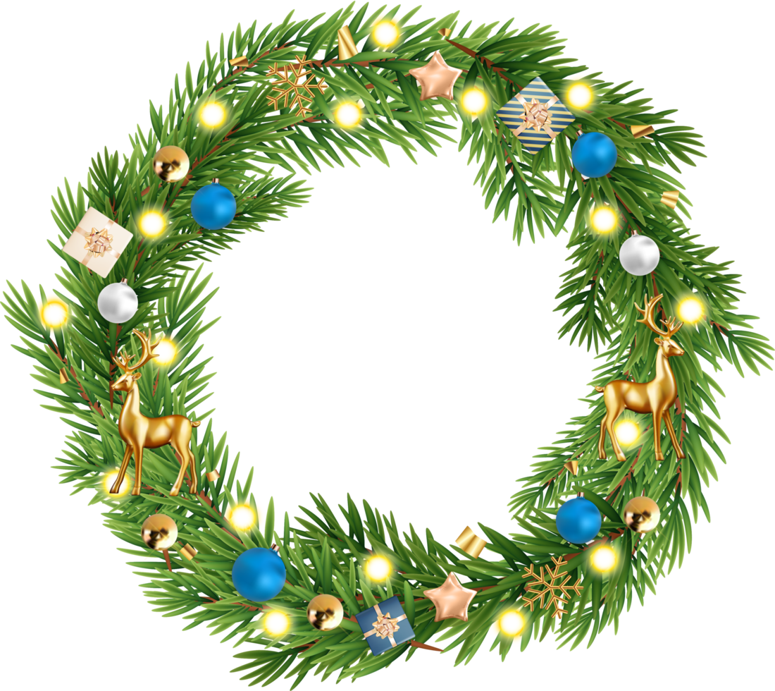 Christmas Empty Wreath png