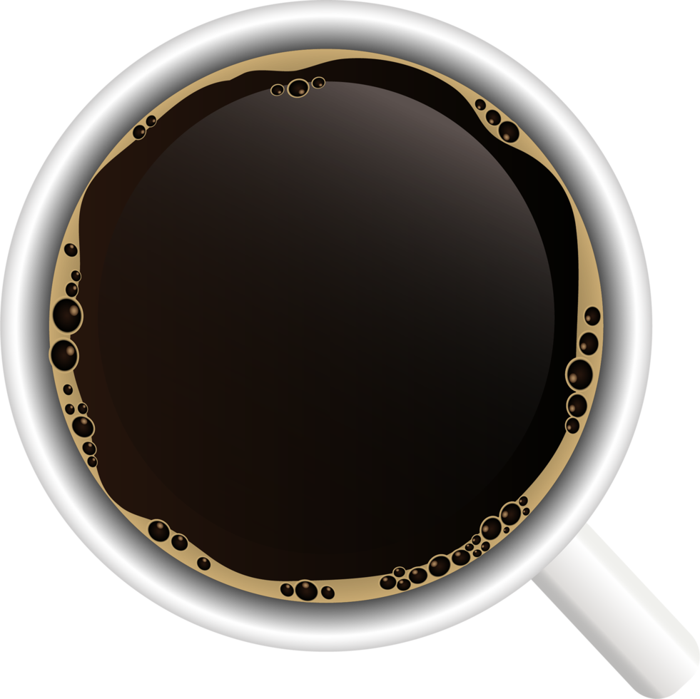 coffee cup top view png