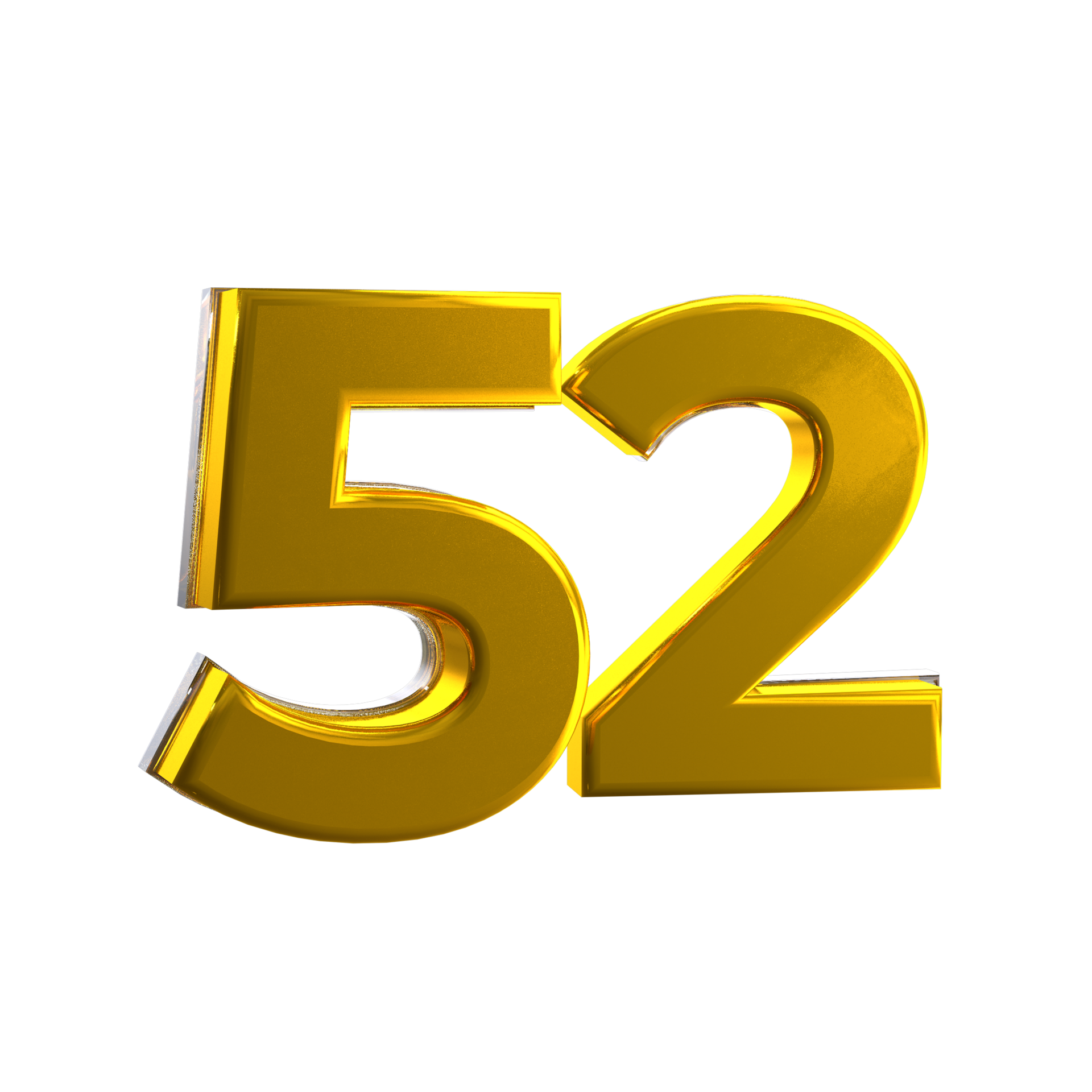 Free Amarillo Mental 52 N mero 3d 11016803 PNG With Transparent Background free-amarillo-mental-52-n-mero-3d-11016803-png-with-transparent-background