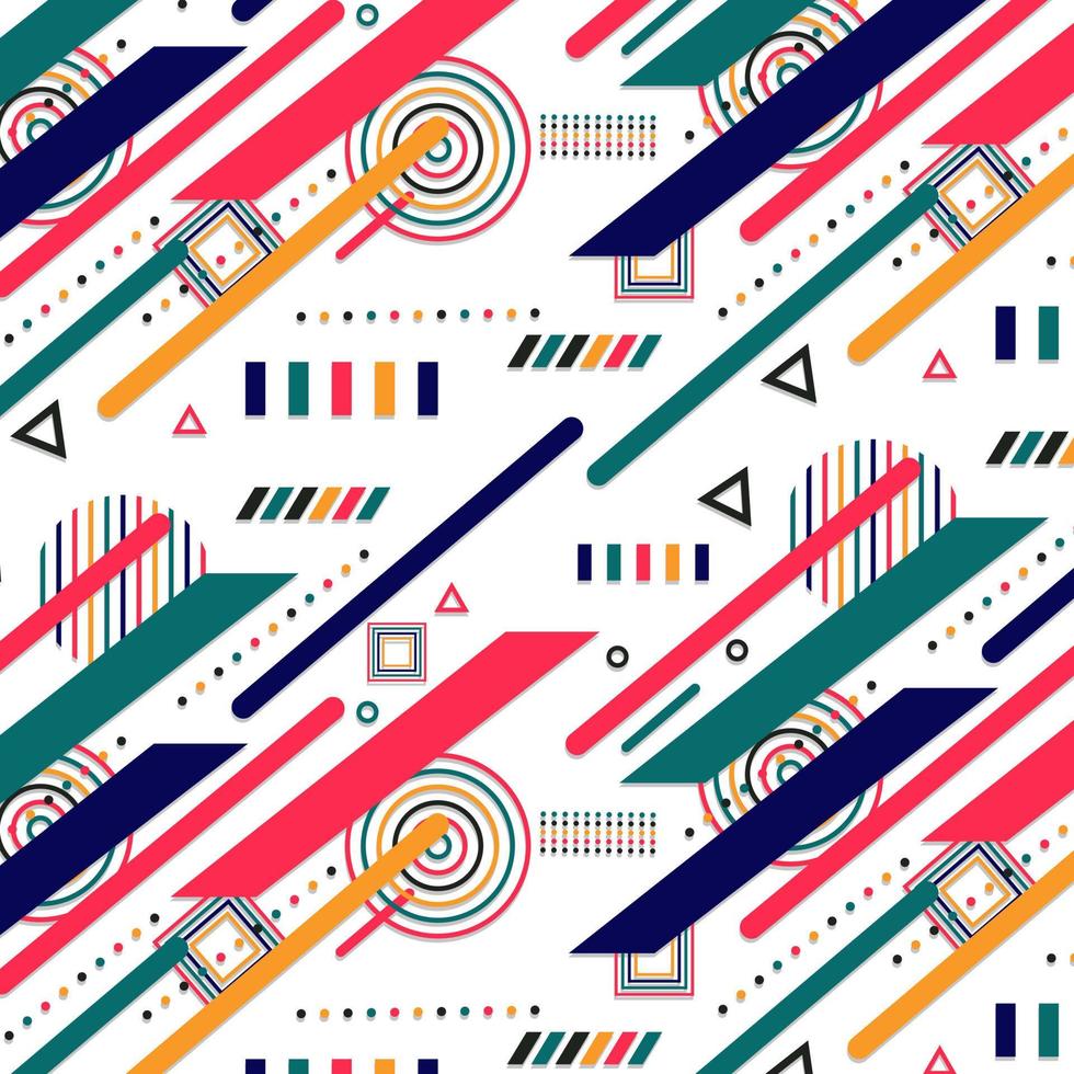 Trend Geometry Abstract Background Template Design colorful Geometrical Background vector
