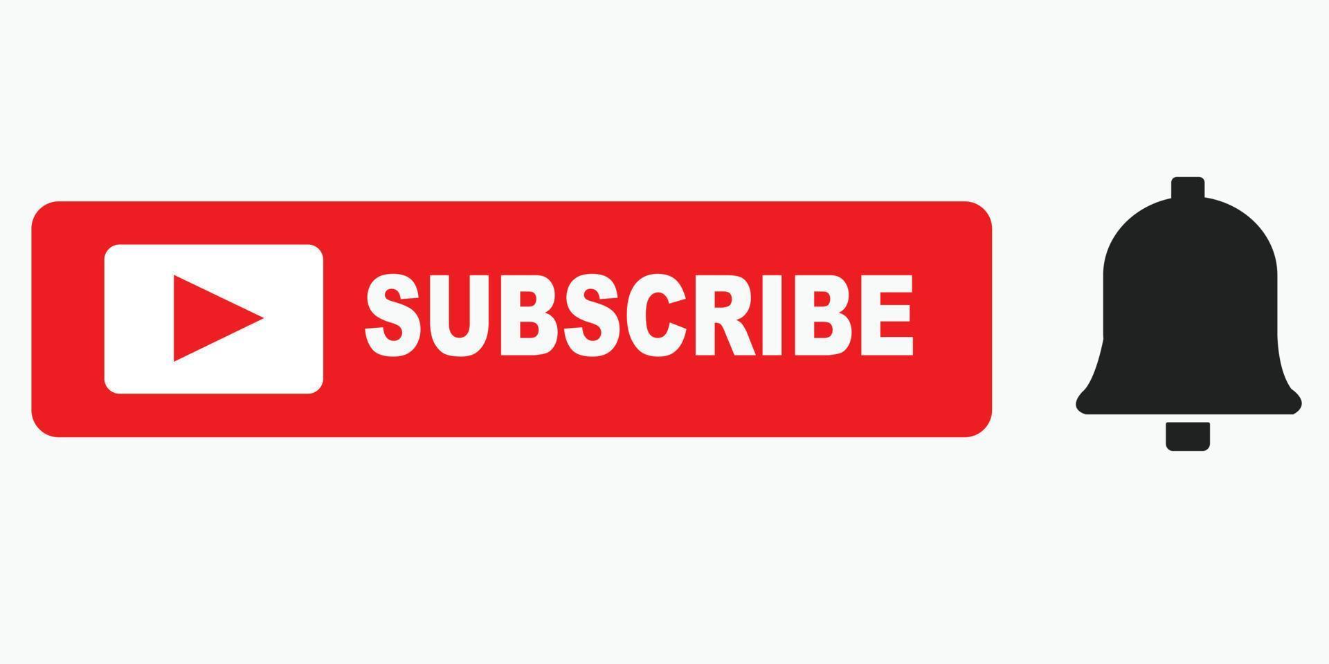 Subscribe Button Vector