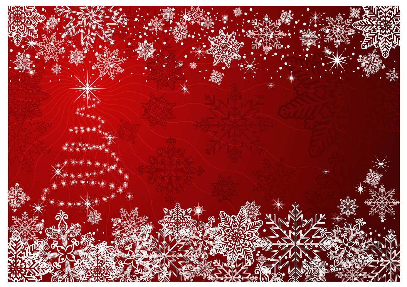 Christmas winter background vector