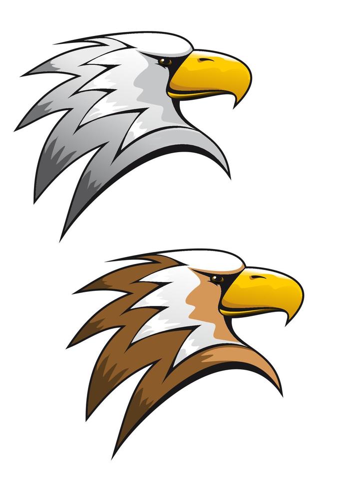 Cartoon eagle symbol vector