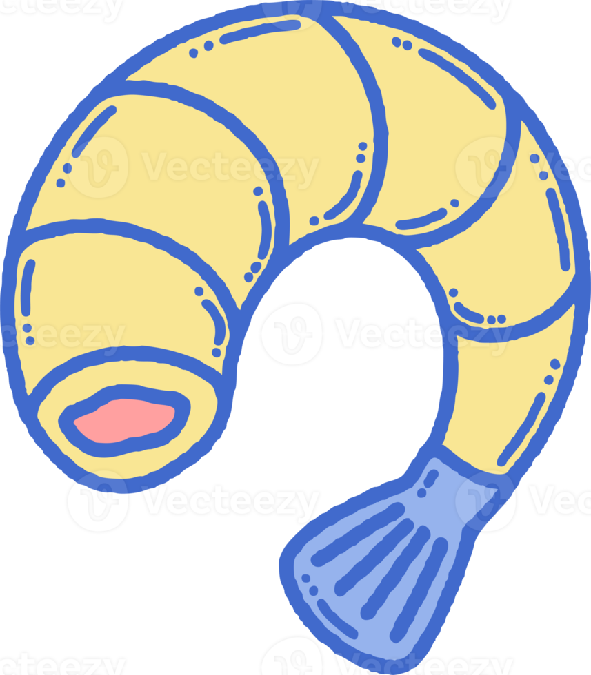 elemento de doodle de fideos instantáneos png