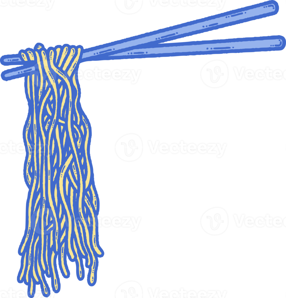 png instant noodle doodle element