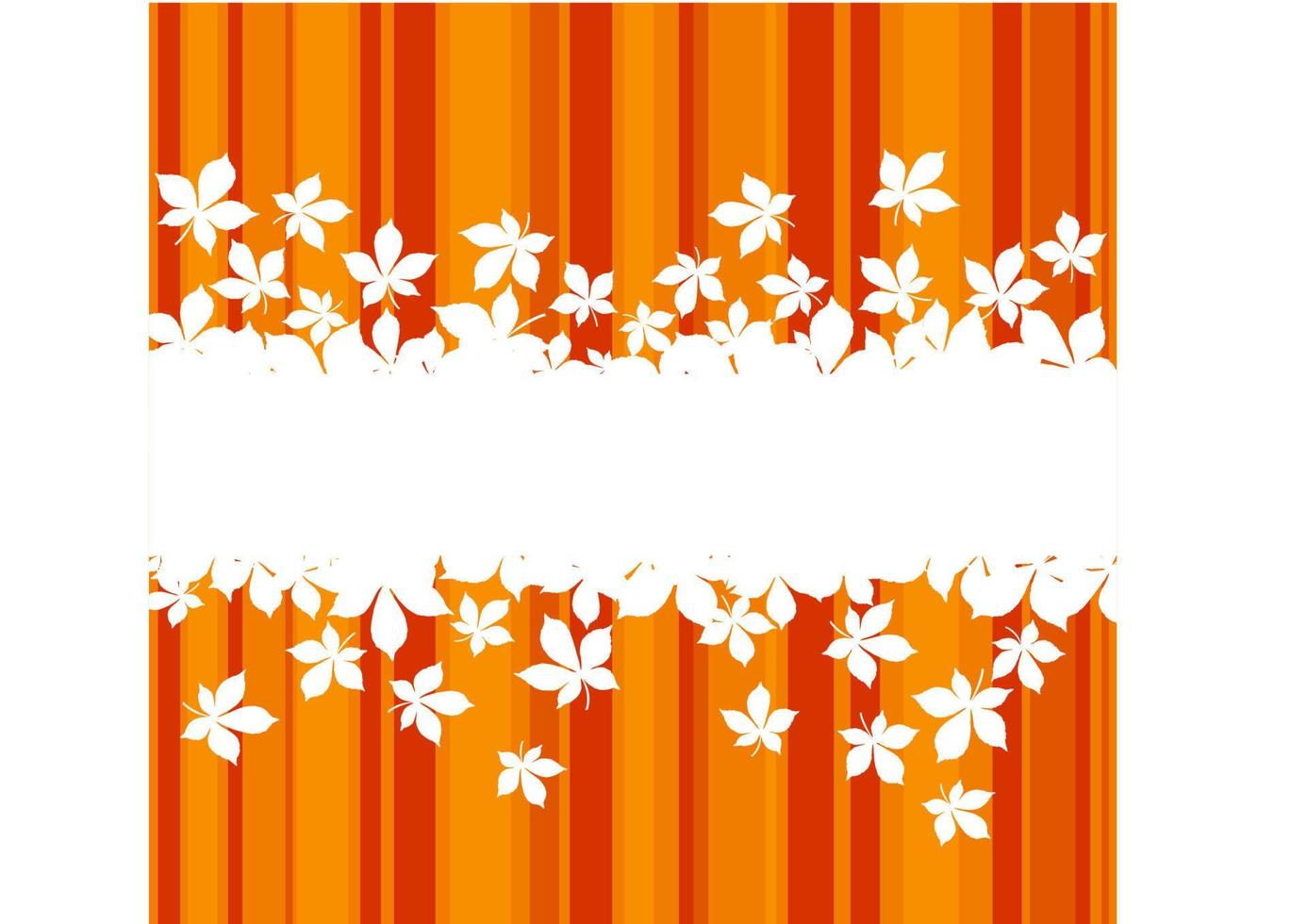 Colorful autumnal leaves background vector