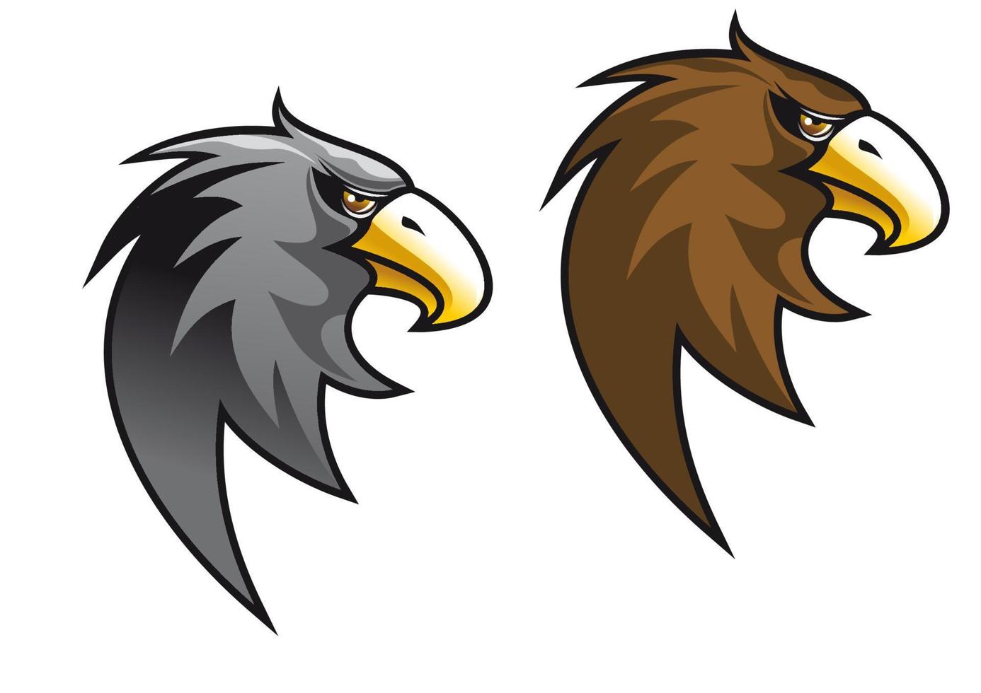 Cartoon eagle symbol vector