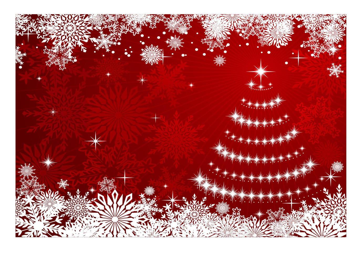 Winter christmas background vector