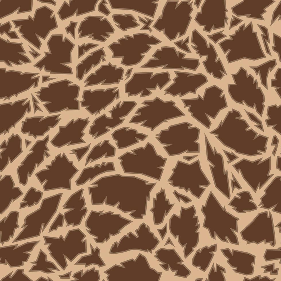 Giraffe seamless pattern. Animal skin texture. Safari background with spots. Vector cute illustration.