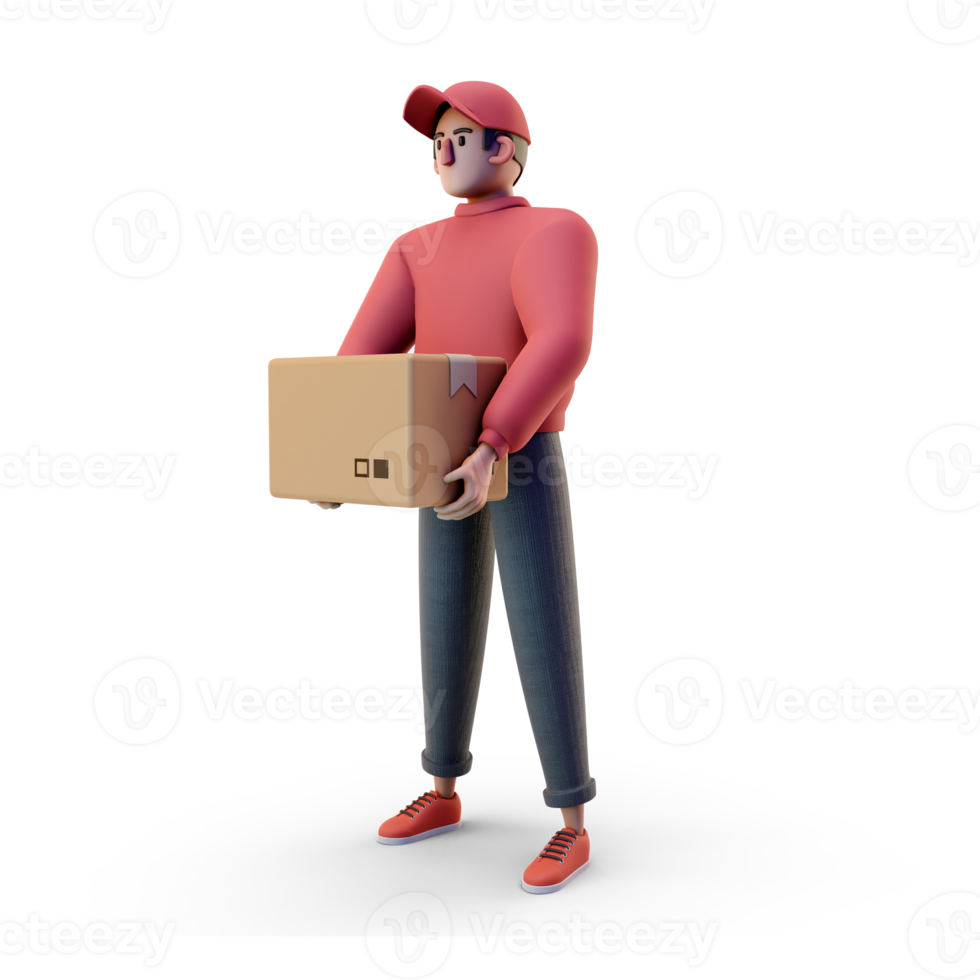 3D Character Guy png