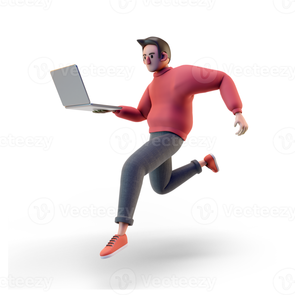 3D Character Guy png