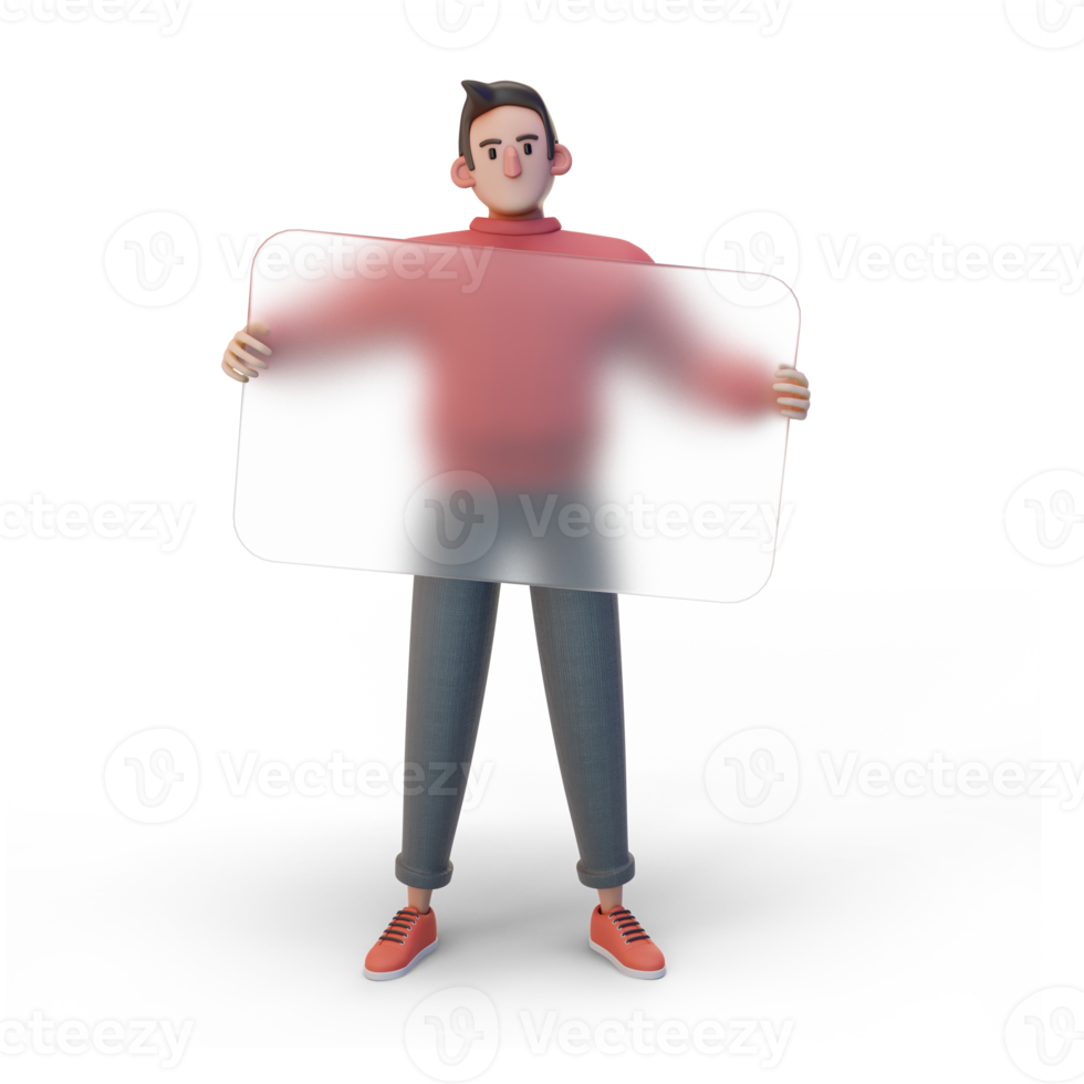 3d personaggio tipo png