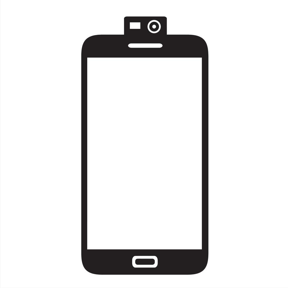 Selfie camera icon. Popup selfie camera phone. Selfie Smart Phone concept icon. vector