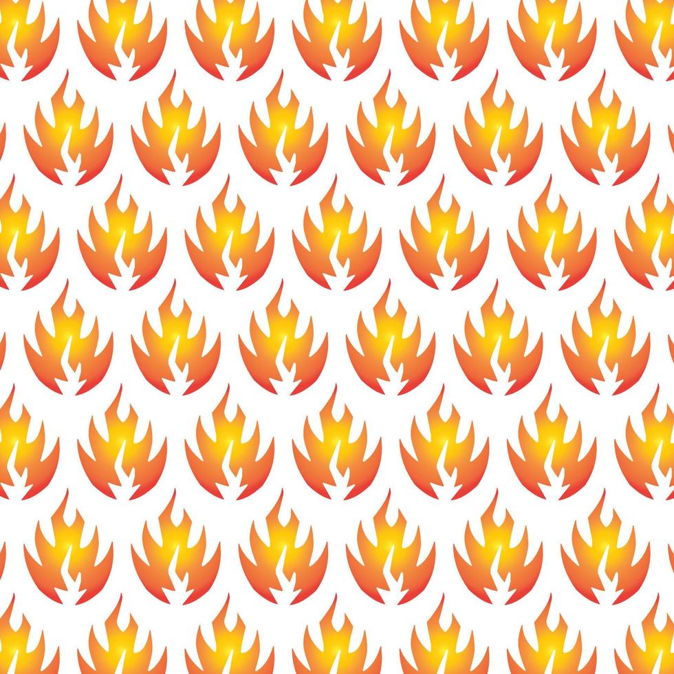 Fire in sporty style, abstract seamless pattern for your design. Vector fire seamless background for web pages, wallpaper, packaging.