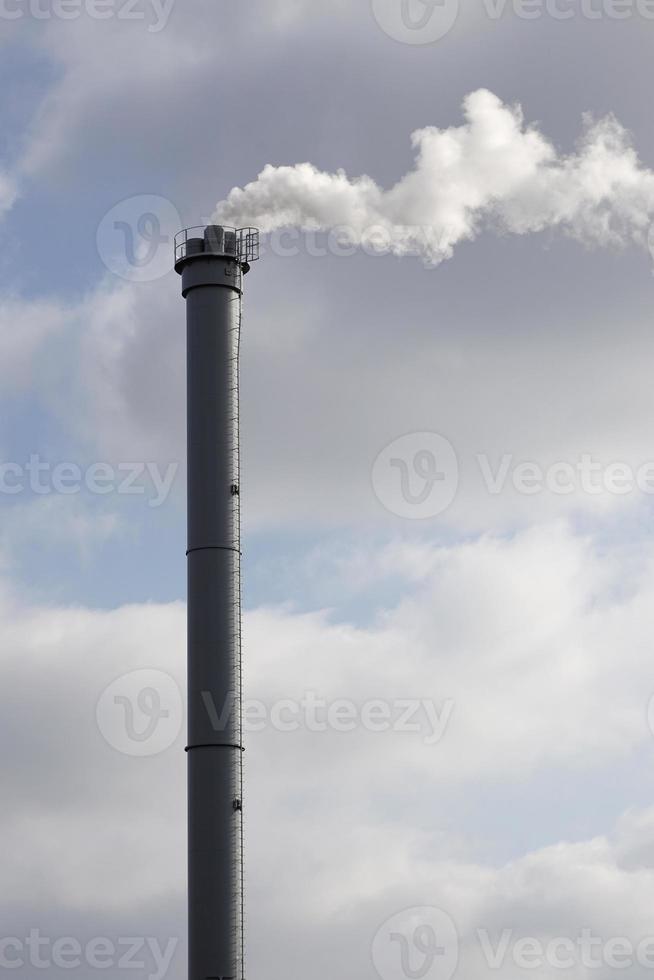 industrial chimney or smokestack photo