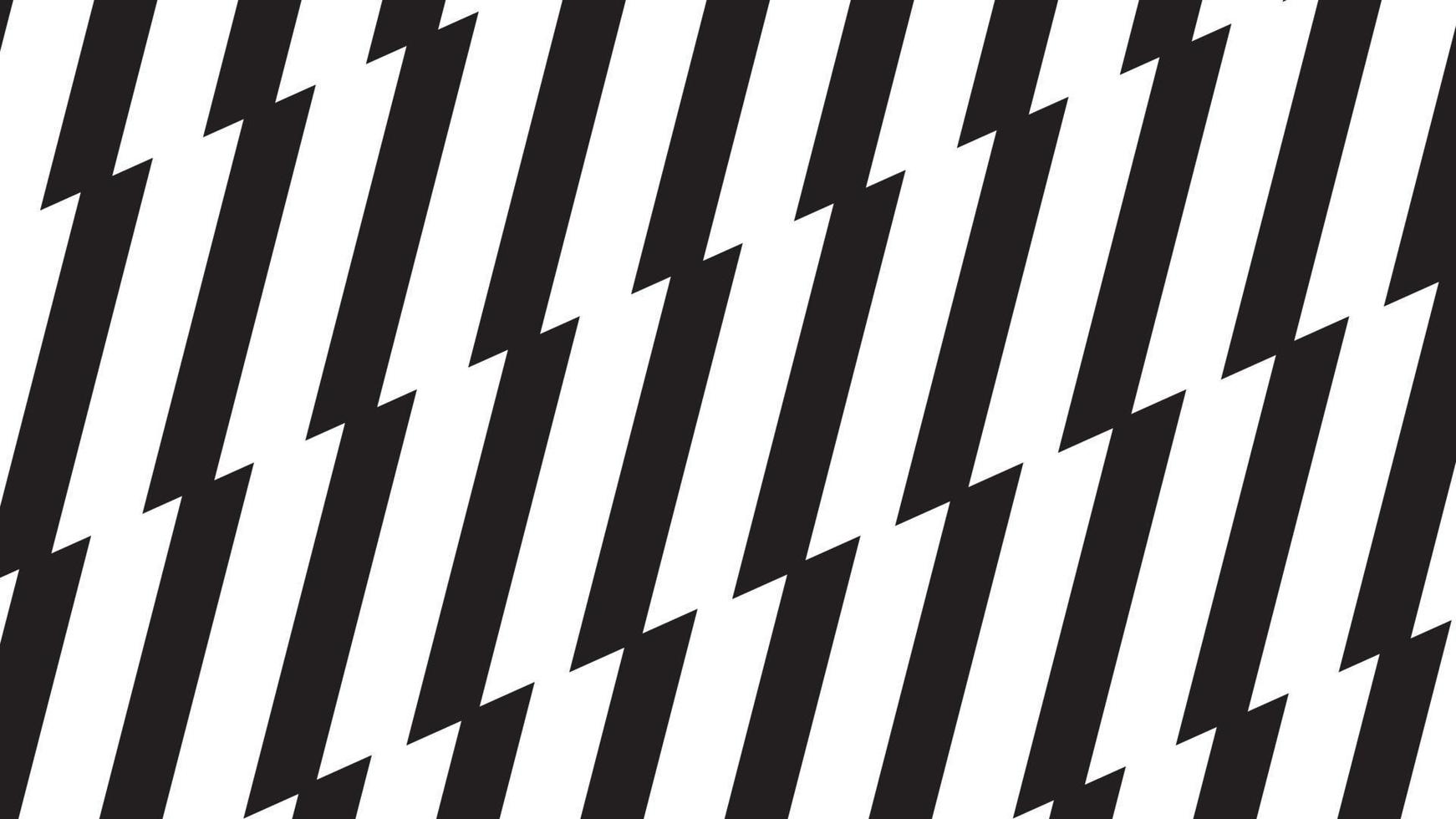 Seamless black and white lighting pattern vector