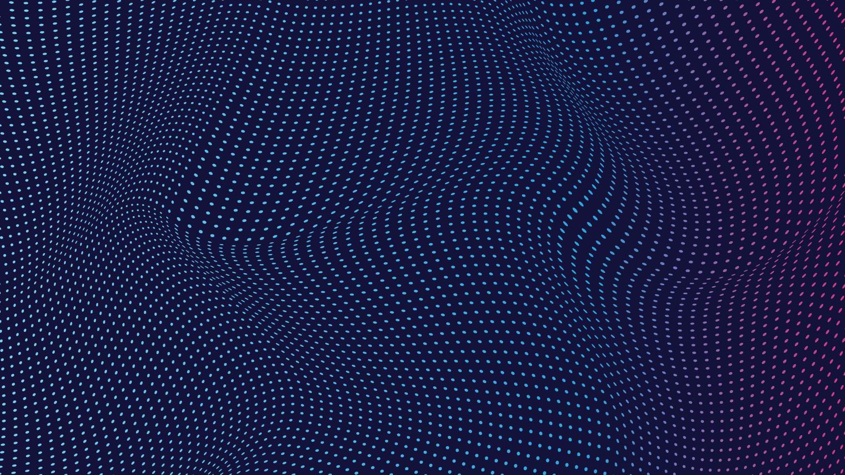 Abstract technology particles mesh vector background