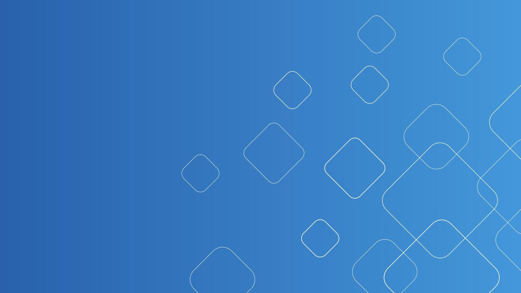 Abstract dynamic geometric gradient blue vector background