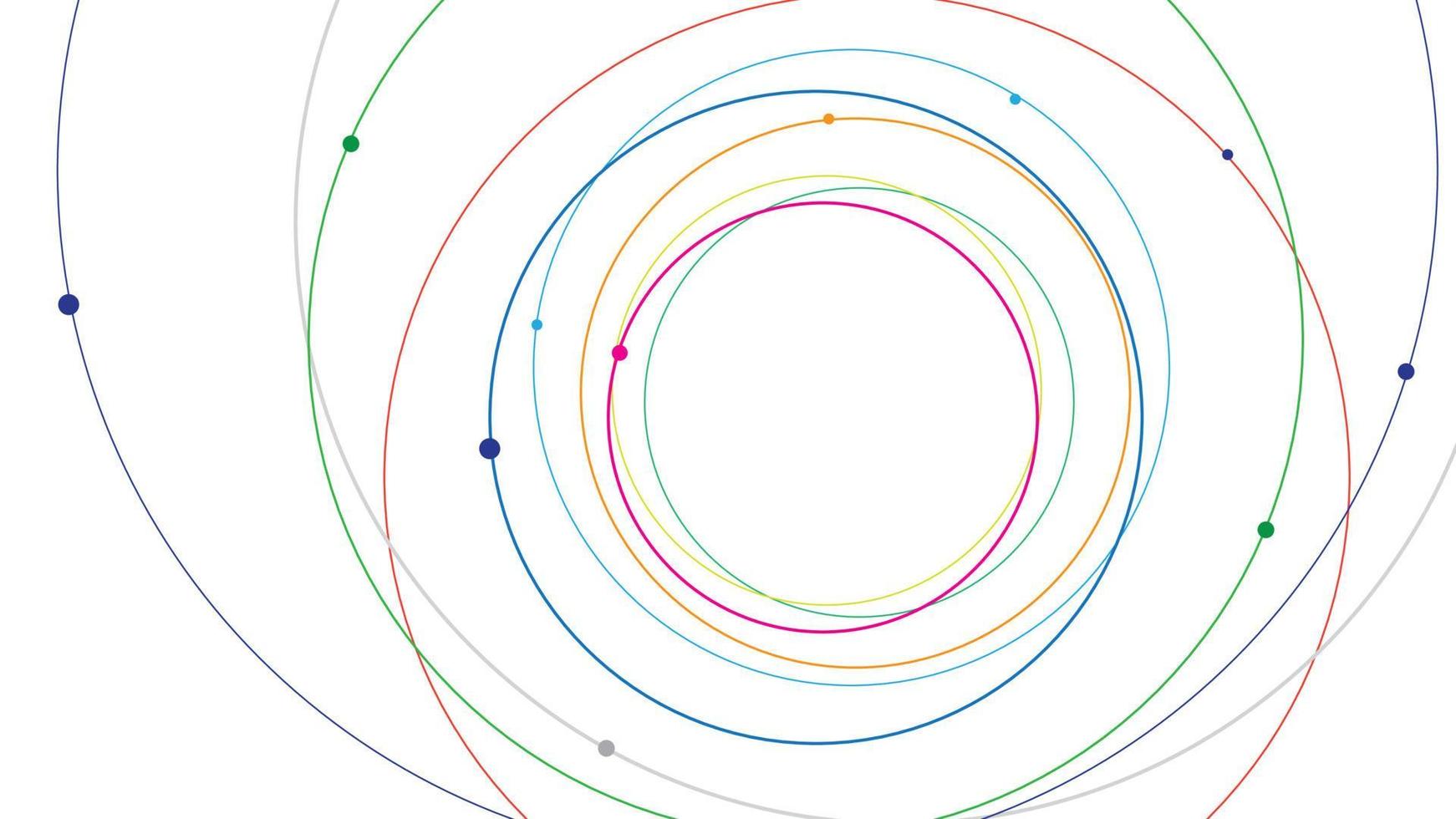 Fondo de vector de elementos de conexión de red de datos futurista moderno