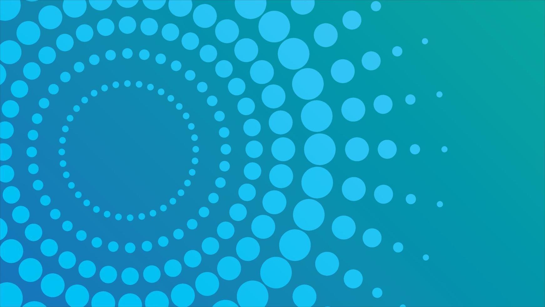 Abstract geometric halftone circle vector background.
