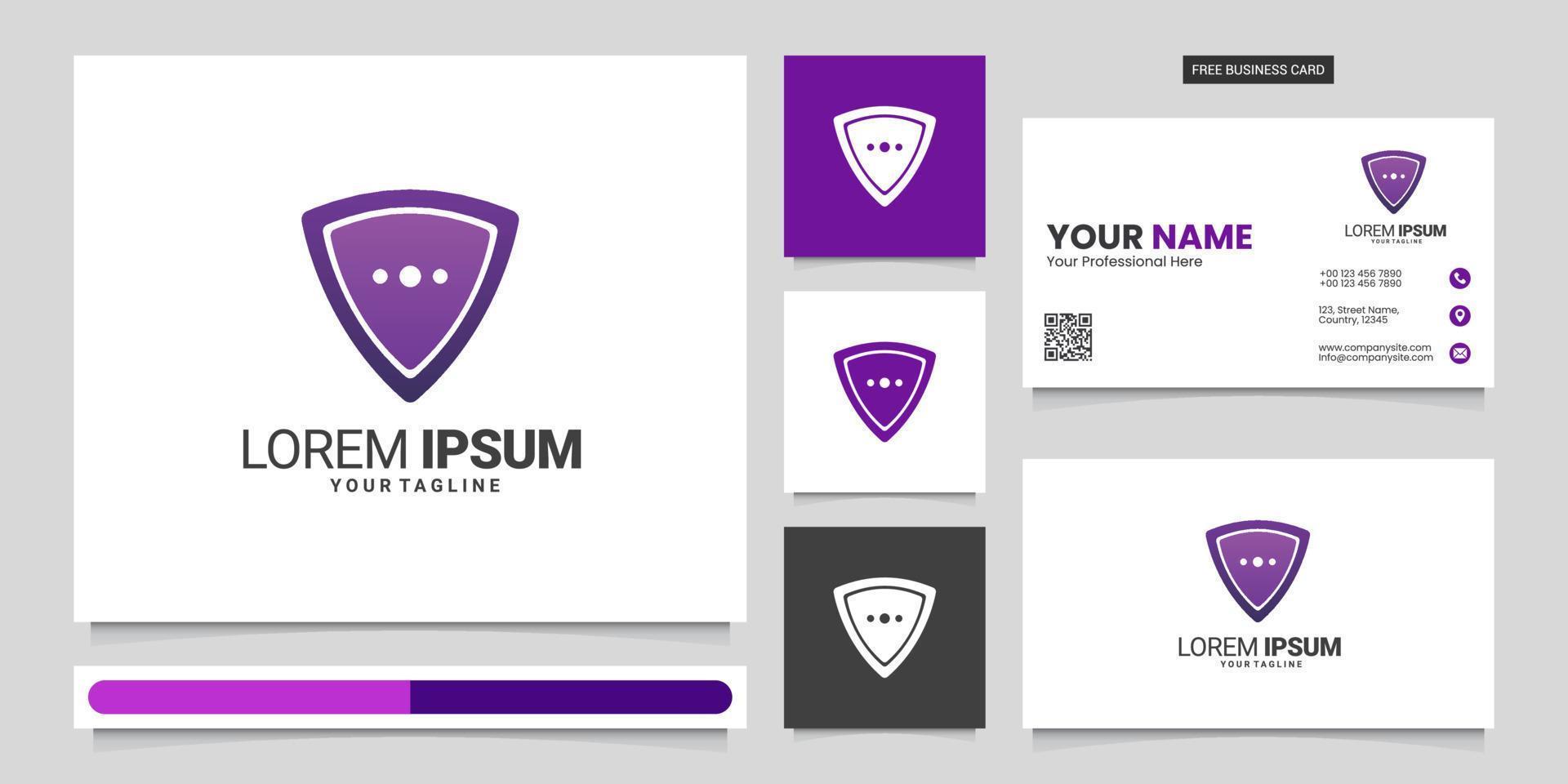 Modern Logo Design Template vector