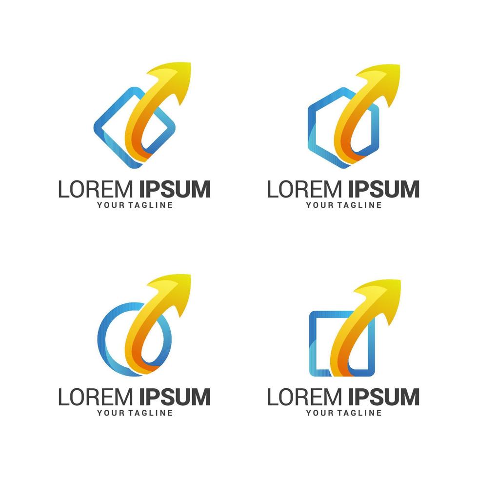 Modern Logo Design Template vector