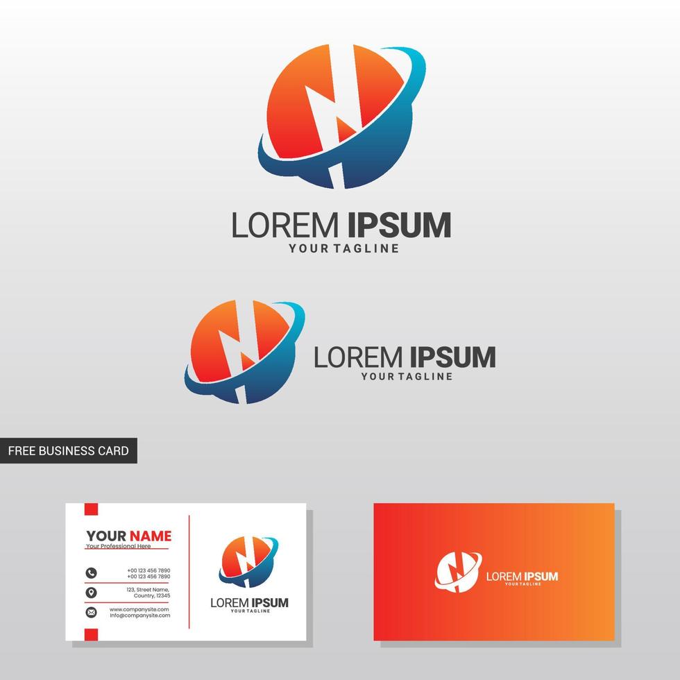 Modern Logo Design Template vector