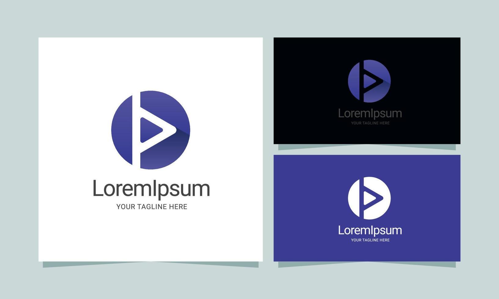 plantilla de diseño de logotipo moderno vector