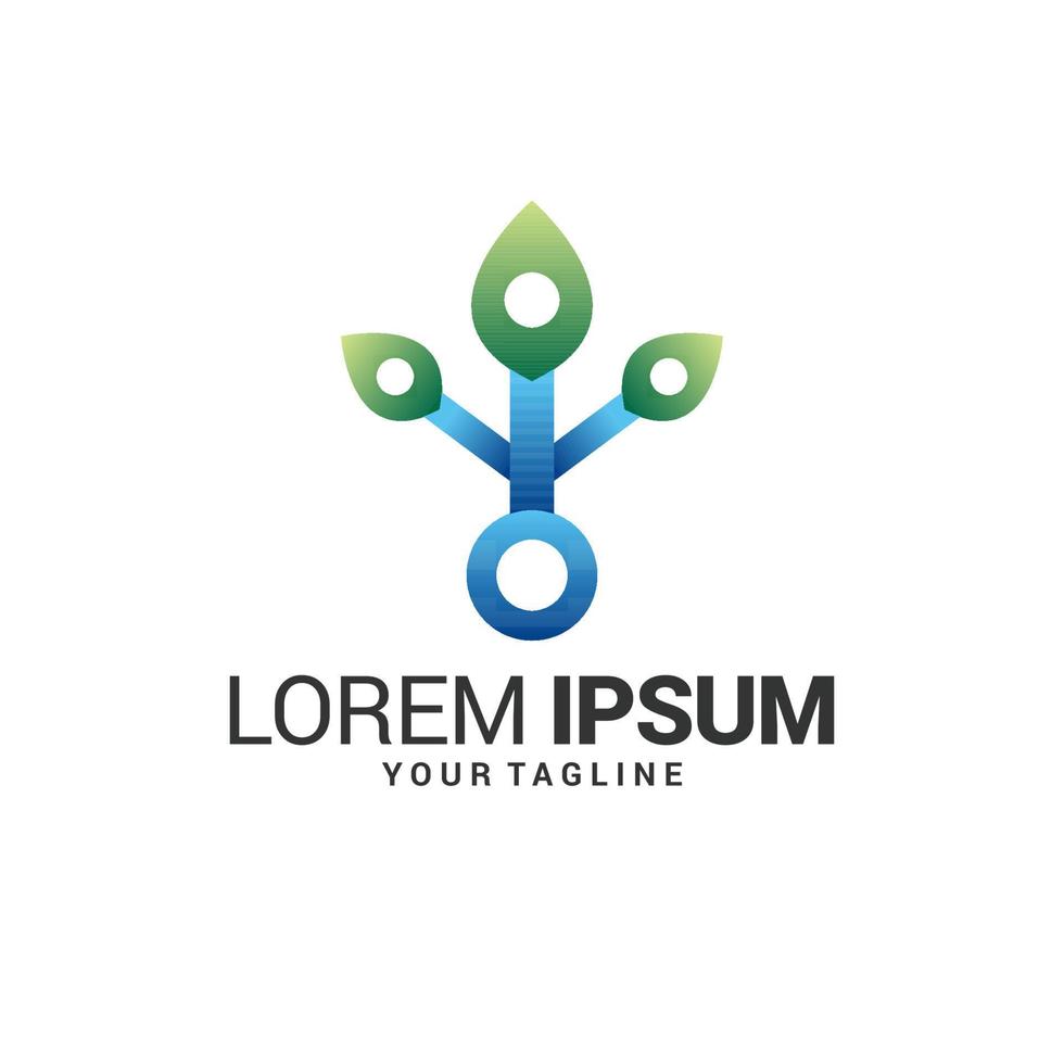 Modern Logo Design Template vector