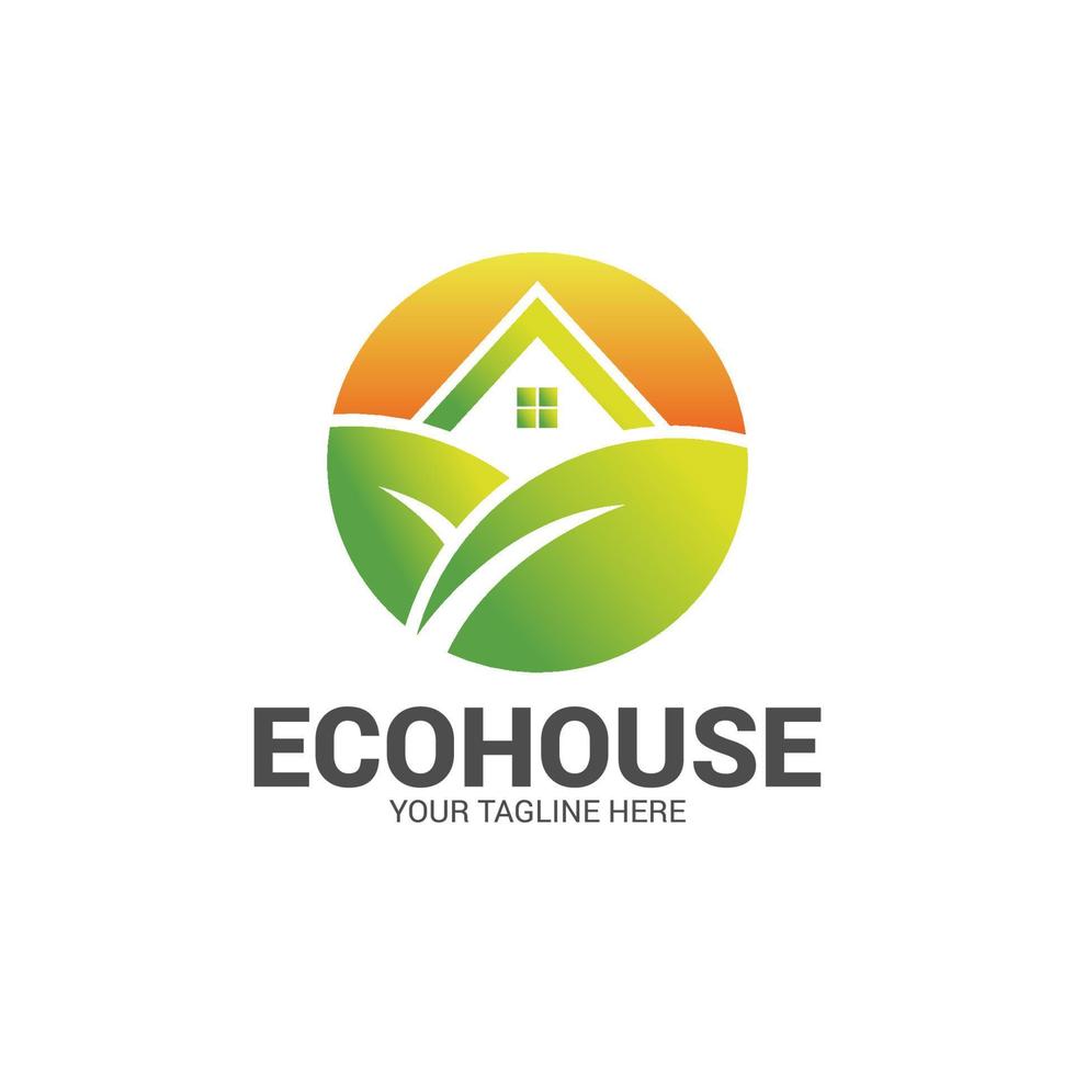 Real Estate Logo Design Template vector