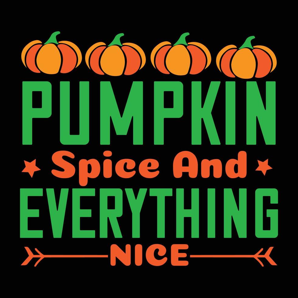 Pumpkin  t-shirt design file Vector