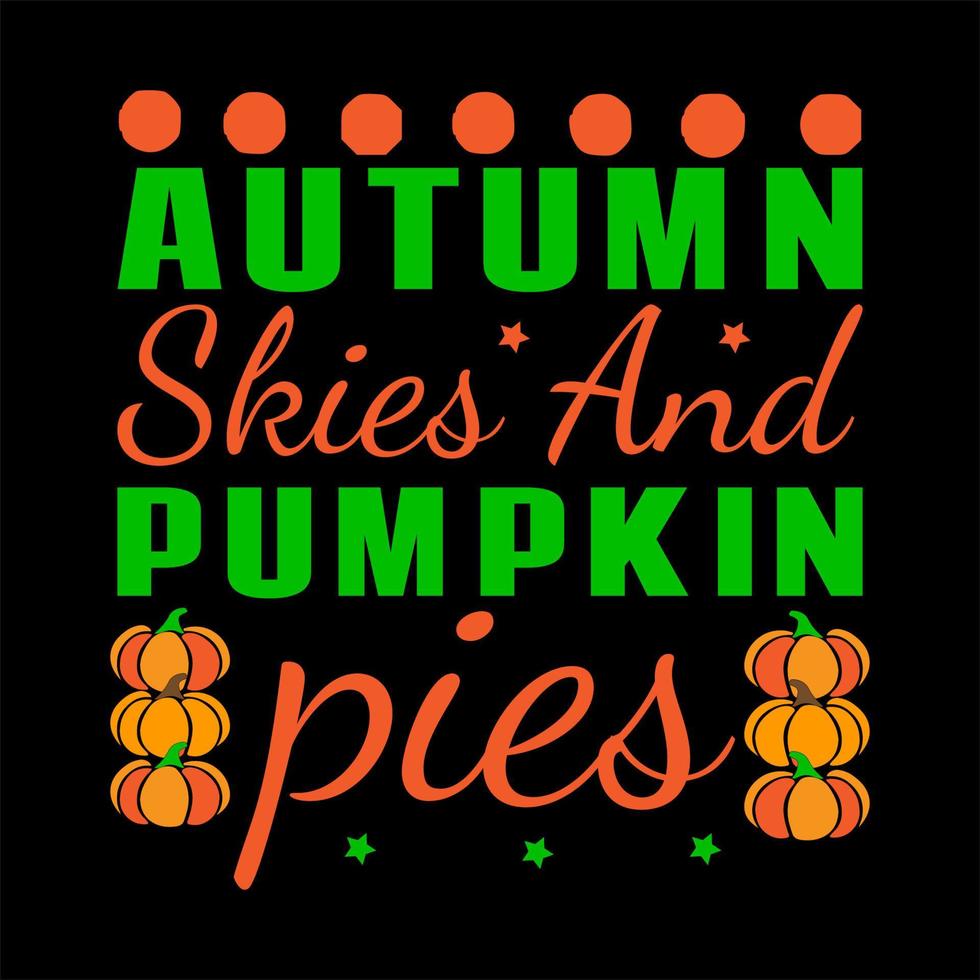 Pumpkin  t-shirt design file Vector