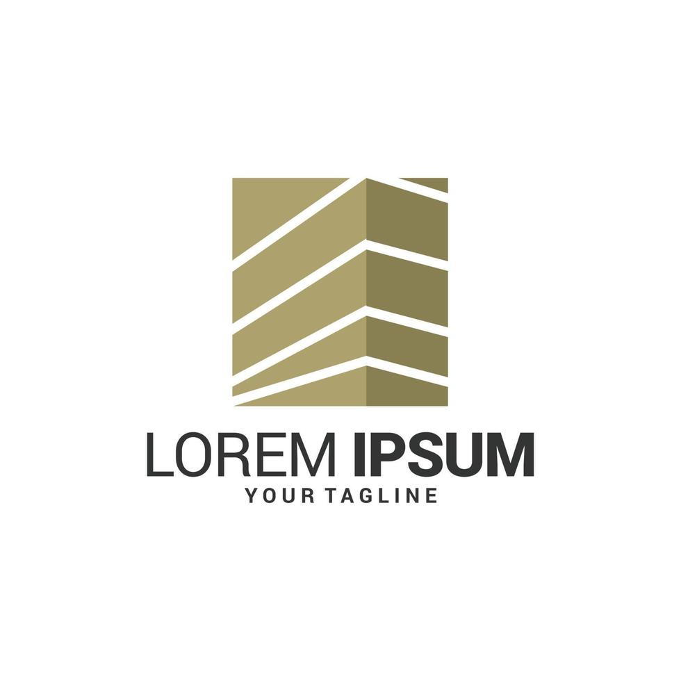 Real Estate Logo Design Template vector