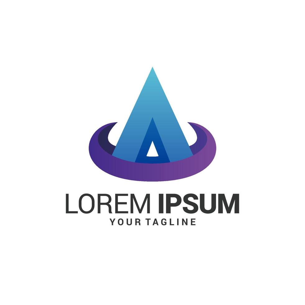Modern Logo Design Template vector