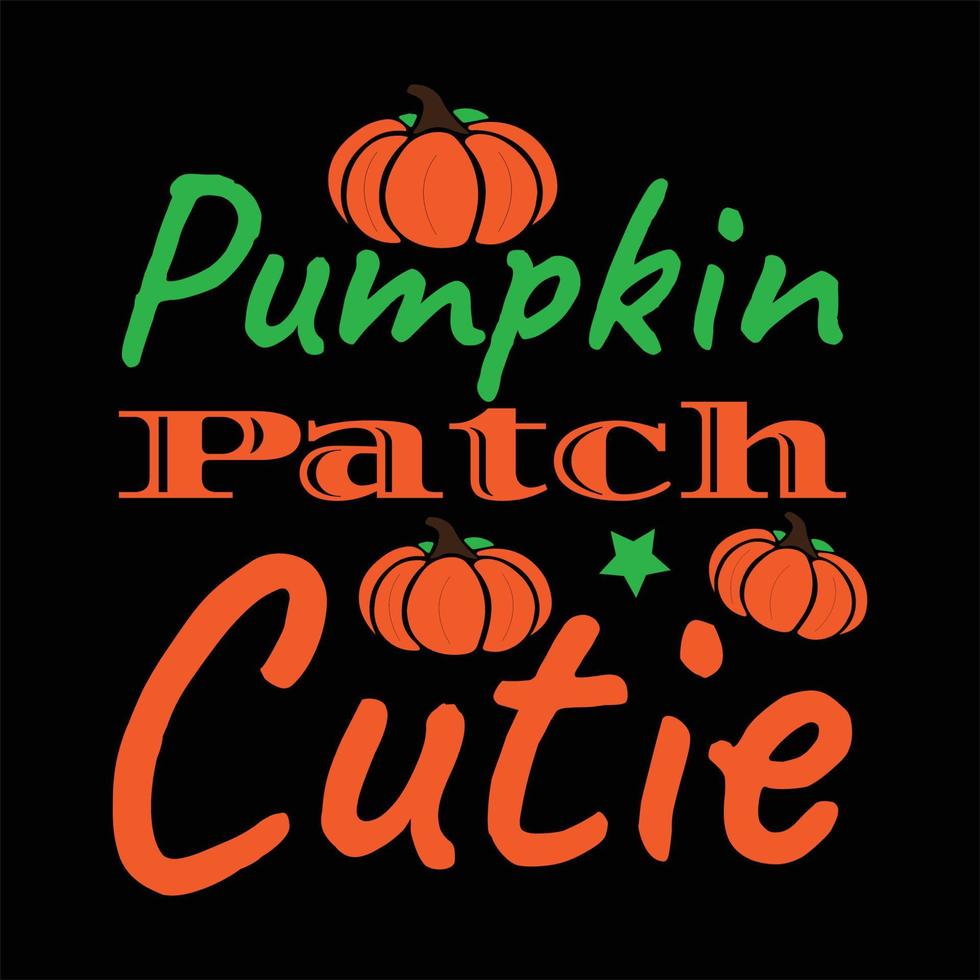 Pumpkin  t-shirt design file Vector