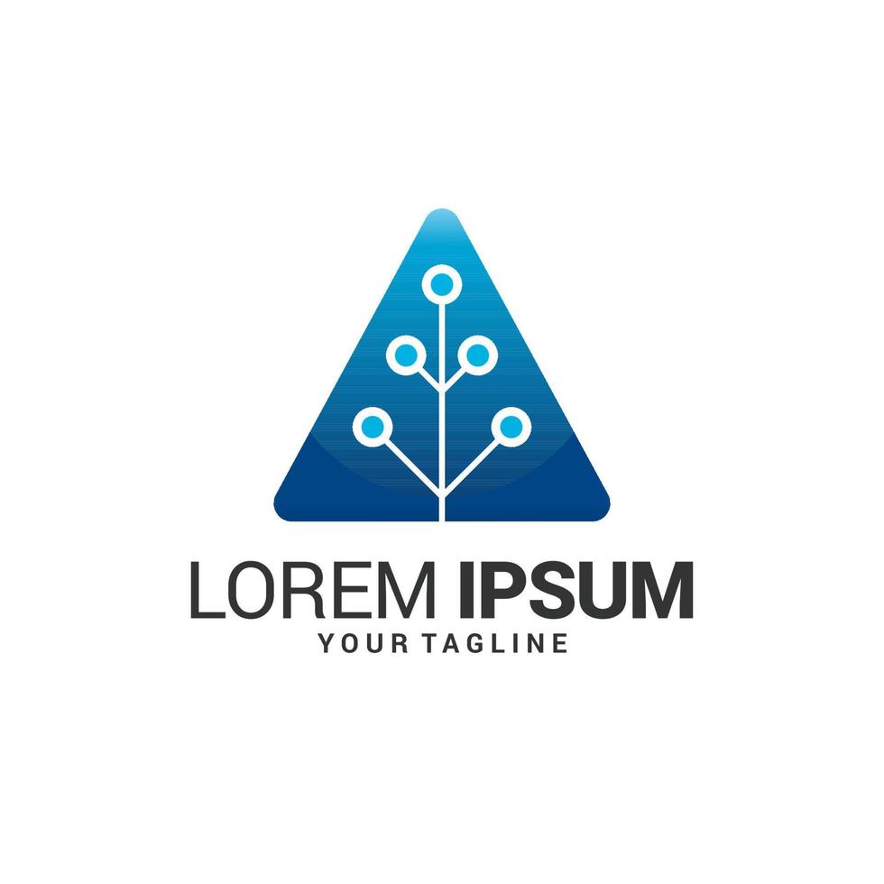 Modern Logo Design Template vector